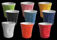 Bicchieri in porcellana colorati