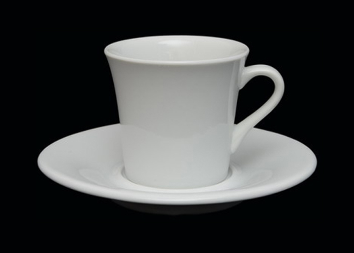 Tazza con piatto da cappuccino bar Terra