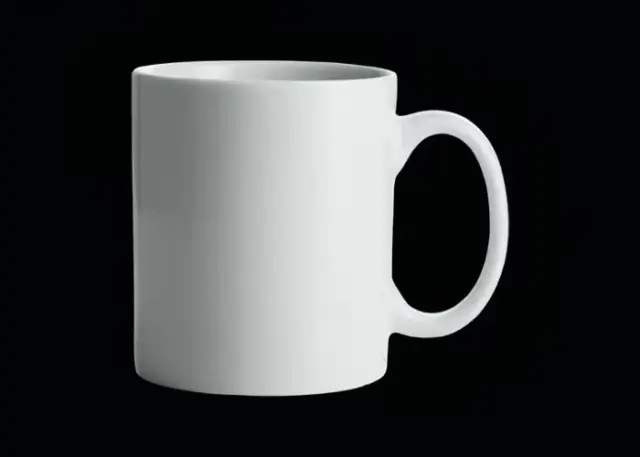Mug in porcellana bianca