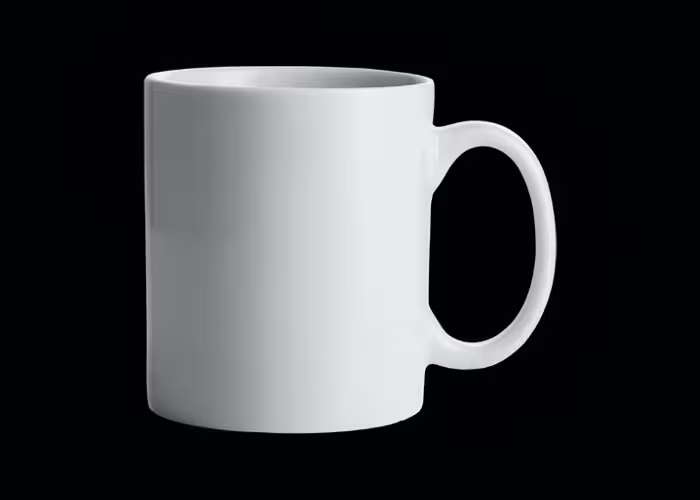 Mug in porcellana bianca